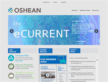 Tablet Screenshot of oshean.org